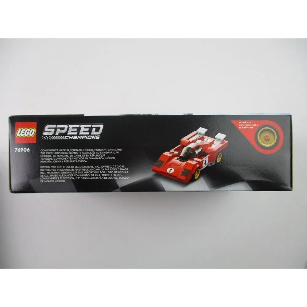 LEGO 76906 Speed Champions 1970 Ferrari 512 M Toy Building Kit‎ New Sealed - Picture 3 of 6